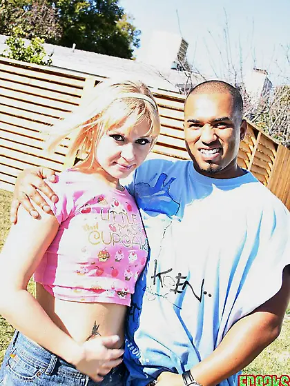 Fair haired cutie Aaralyn Barra is happy to deal with extremely