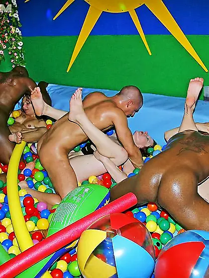 Candid photos from a hardcore party