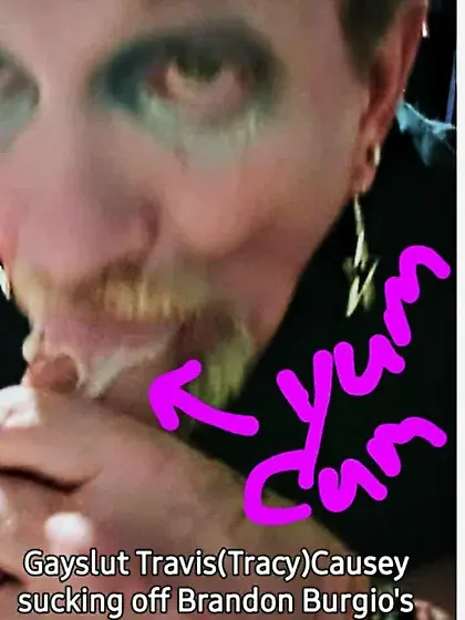 SISSYTRAVIS CAUSEY SUCKING COCK AGAIN