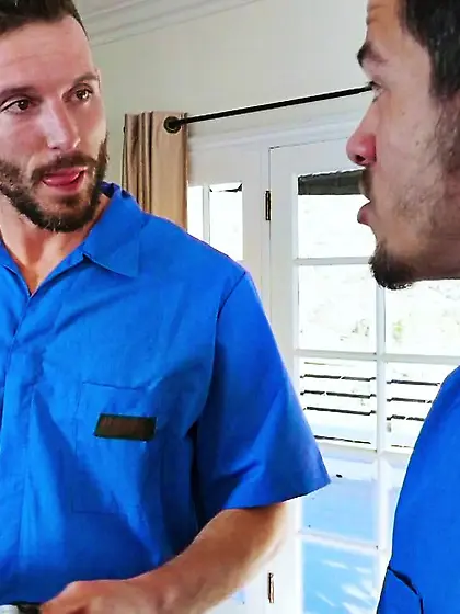 Strong shipmen perform joyful