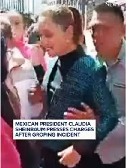 Mexican president groped - normal fate of women