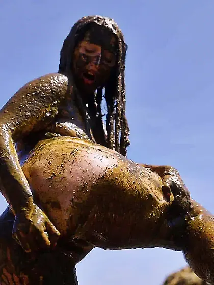 Rada Brewer on the farm