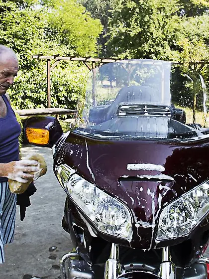 Randy old man sucked and screwed by young...