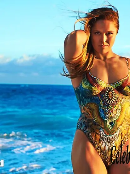 Ronda Rousey Body Paint Photos