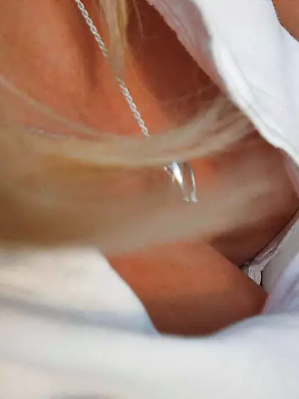 Lovely blodnie on holiday