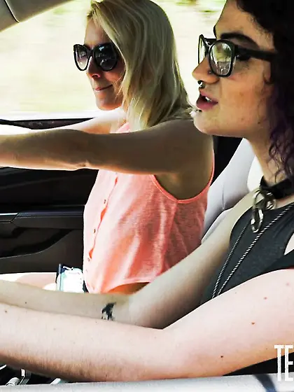 Pretty teen punished