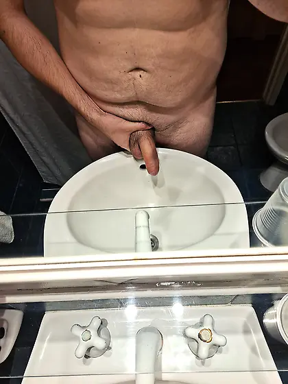 Small dick cum
