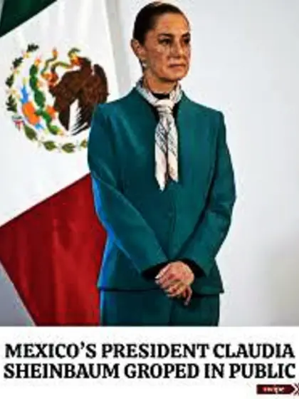 Mexican president groped - normal fate of women