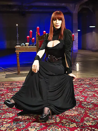 Maitresse Madeline Marlowe is going to bit this dude's dick off