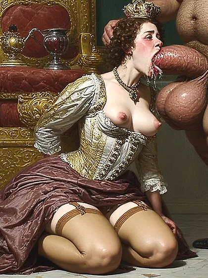 Once upon the time,  Kingdom's largest cocks