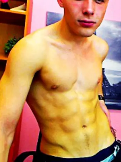 Brunette Young Man Jason Oil.