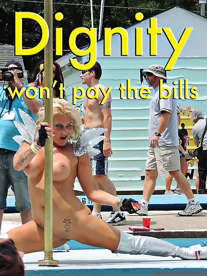 Dignity won't pay the bills
