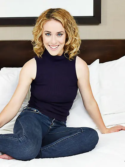 Bubbly redhead Bonnie Grey gets wild with having a whole lot of