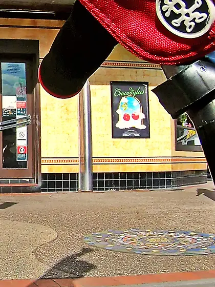 WNBR erection flasher Byron Bay c