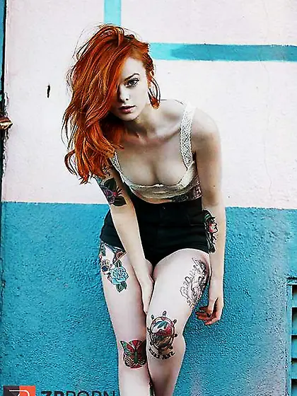 Lass sexy ginger