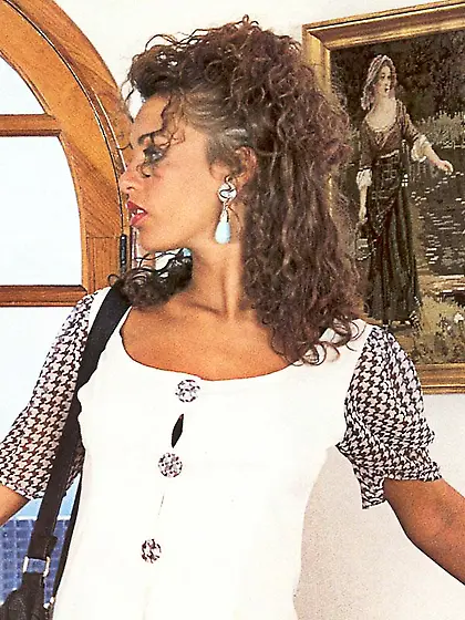 Busty Asian T-girl sucking man's meat passionately