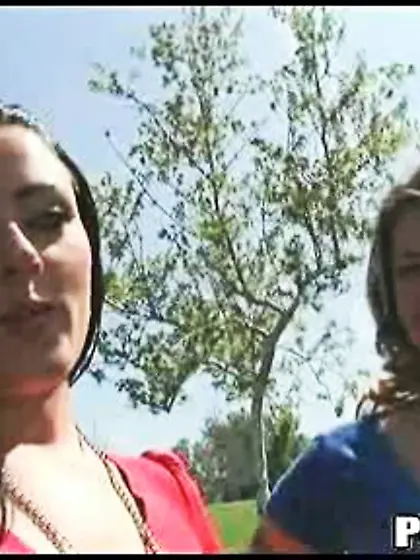 Tanned horny girls turns