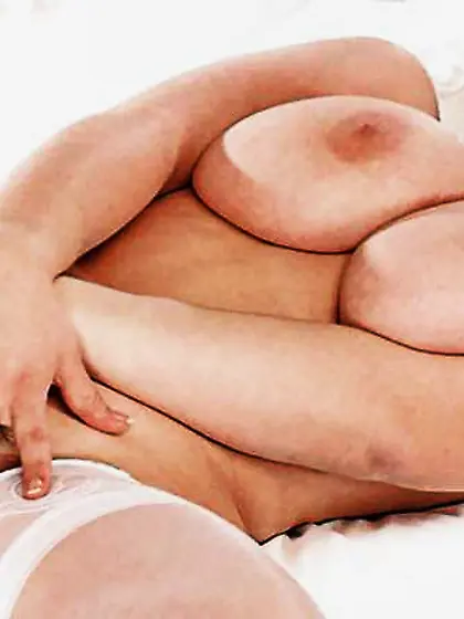 Dark-Haired Jade pridefully demonstrating her phat tits