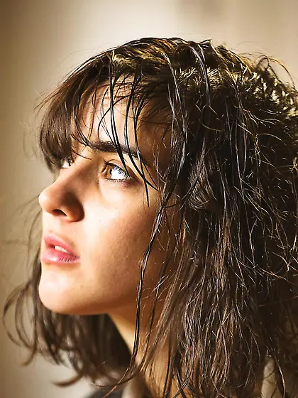 Exciting softcore session with brunette Leonda A showing nude bo