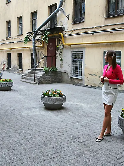 Tonya works and studies