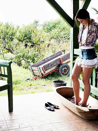 Girls fluffy short skirts