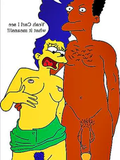Marge Simpson Likes BIG BLACK COCK