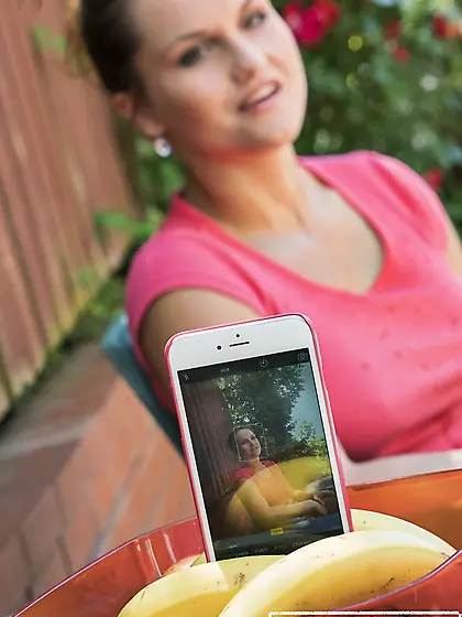 Upskirt seductress is going to tease and get fucked as well