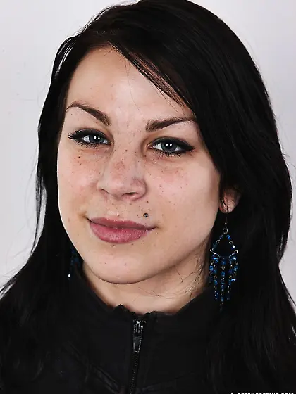 Beautiful brunette pink underwear