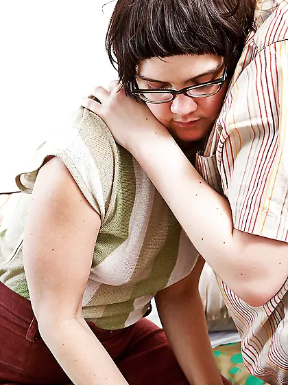 Amateur passionate lesbian