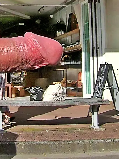 WNBR erection flasher Byron Bay d