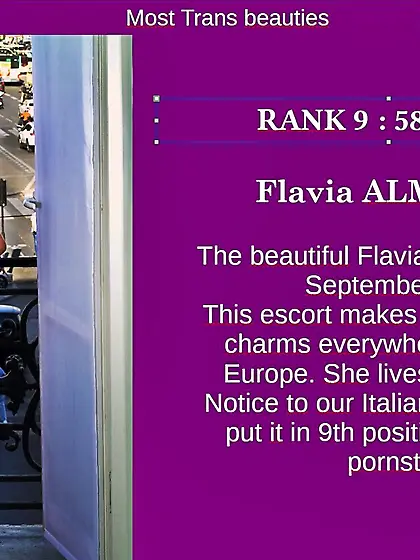 9th Pornstar amateur category : Flavia ALMEIDA