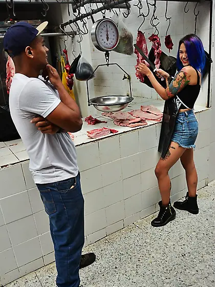 This girl is centerfold-worthy but also into public fucking