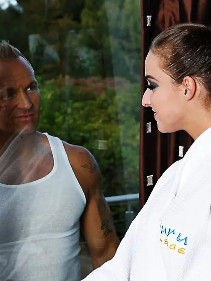 Lustful uniform babe Amirah Adara enjoys the intense pounding fr