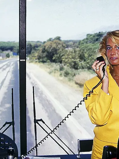 Smoking hot blonde teases