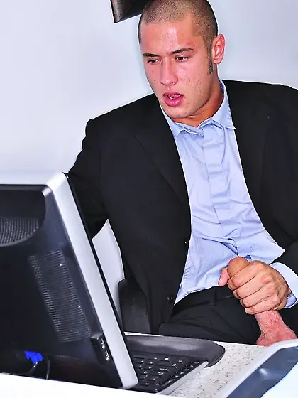 Masturbation is forbidden in the office so Francesca Le punishes