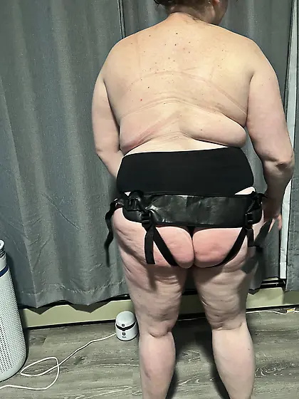 BBW Wife with Strapon