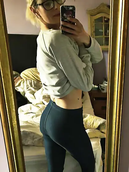 Tight maried blonde has perfect perky tits