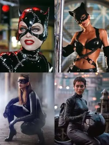 Catwoman: Michelle,  Halle,  Anne,  Zoë
