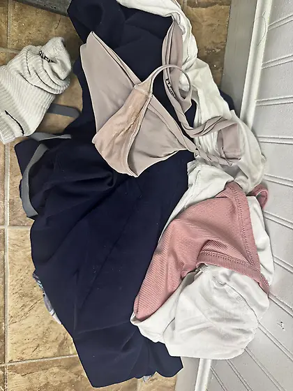 Wife nurse panties after work 25/25