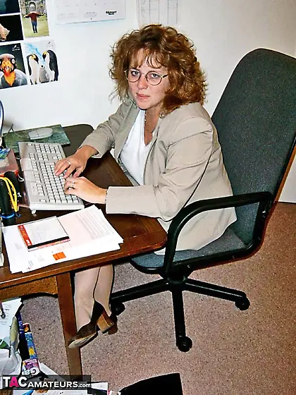 Fat slut glasses boots