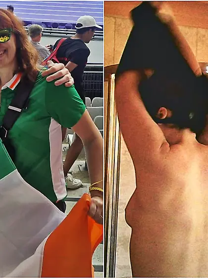 Doing her bit for her country