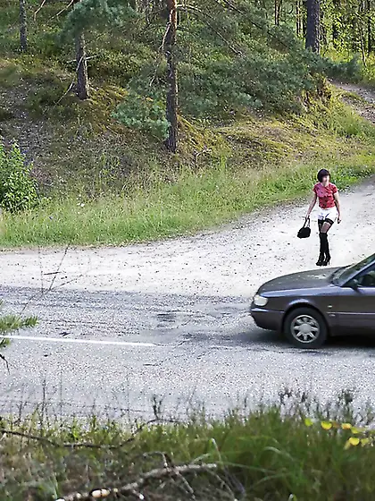 Prostitute street hooker pimp