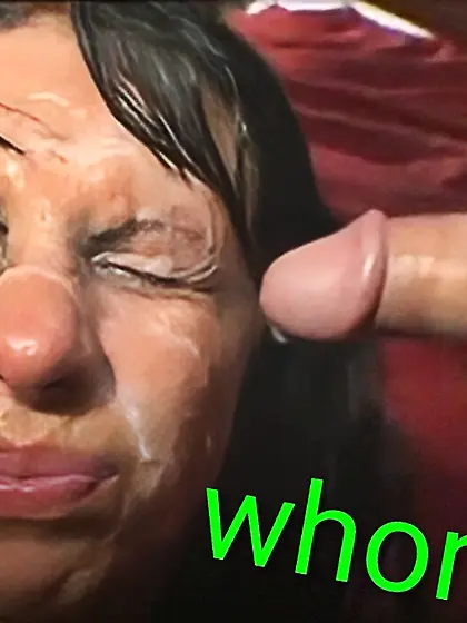 Piece of shit motha fuckin whore trash