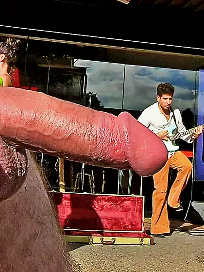 WNBR Byron Bay public erection sidewalk pleasure