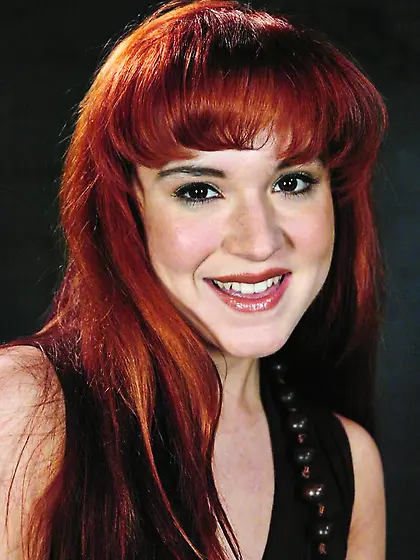 Redhead bitch drilled gorgeous