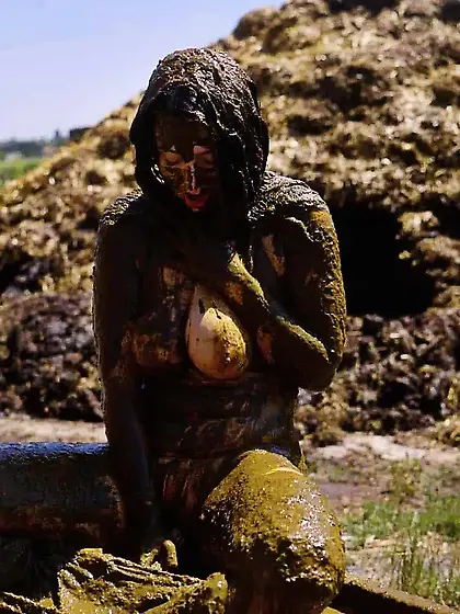 Rada Brewer on the farm