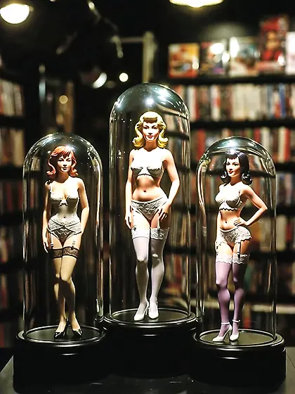 Pixwhores Experimental Enhanced: Erotic Figurines