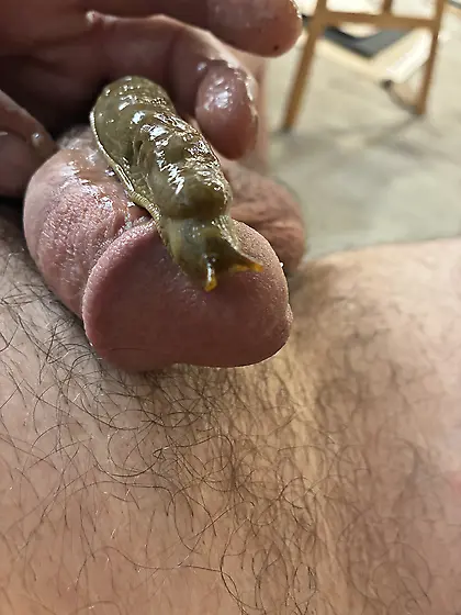 Big slug on my cock