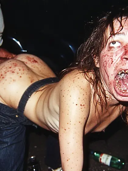 Meth Whore Tweaking as I bust inside