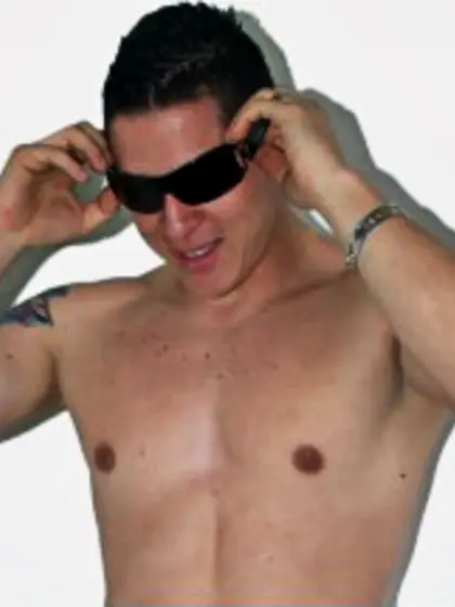 Brunette Young Man Zoom.